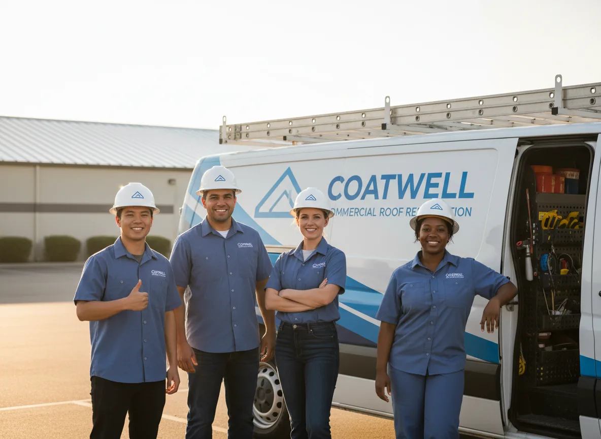 Commercial roof coating company in Marshall, WA